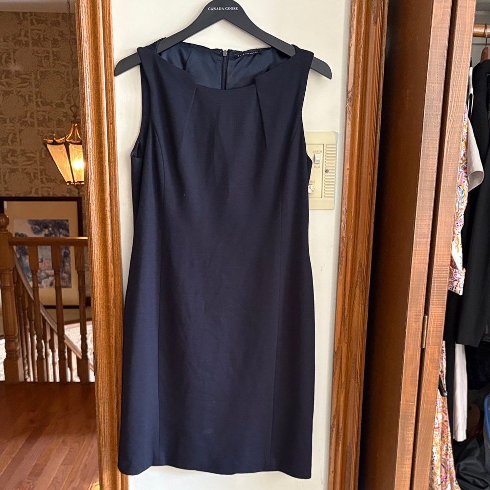 Elie Tahari Midnight Blue Mini Dress